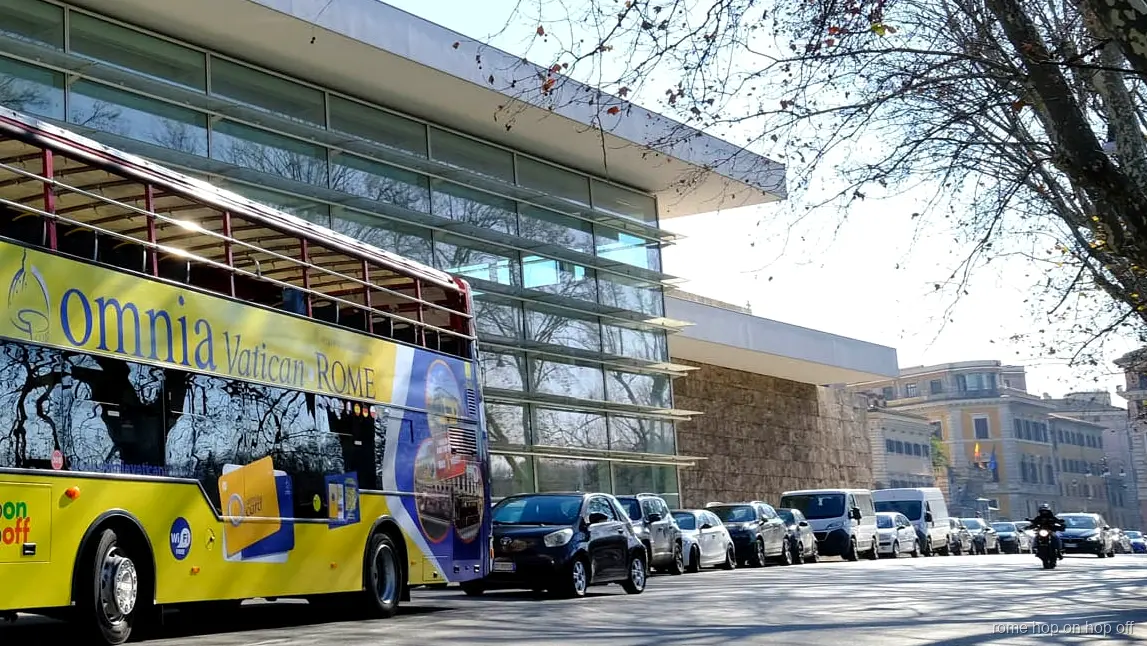 Combo de bus turístico de Roma y Vaticano cerca de la Plaza de San Pedro
