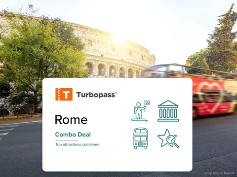 Hop-on hop-off bus, Vaticaan en Colosseum pas Rome entree tot de Vaticaanse Musea