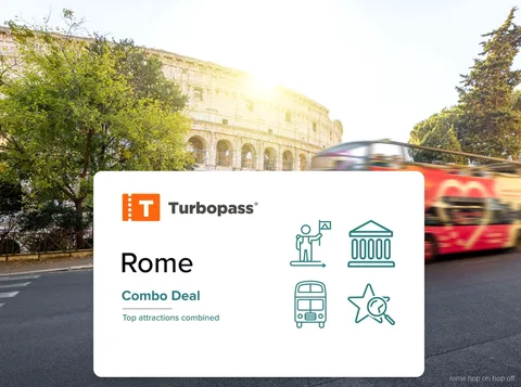 Pass bus hop-on hop-off, Vatican et Colisée à Rome, entrée aux Musées du Vatican