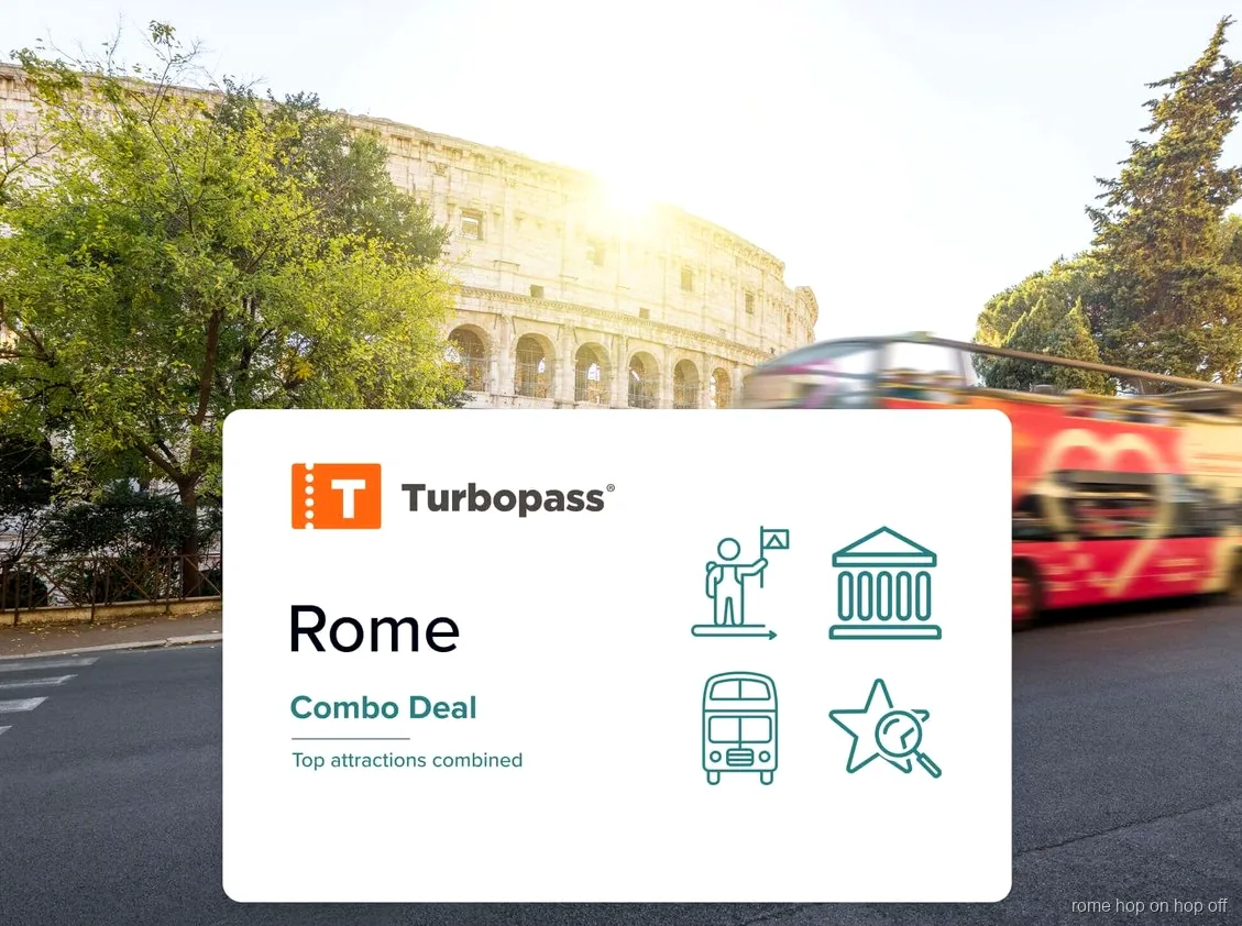 Pass bus hop-on hop-off, Vatican et Colisée à Rome, entrée aux Musées du Vatican