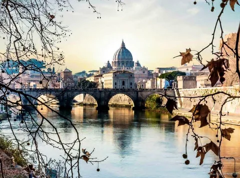 Rome hop-on hop-off bus and boat combo river cruise near Trastevere